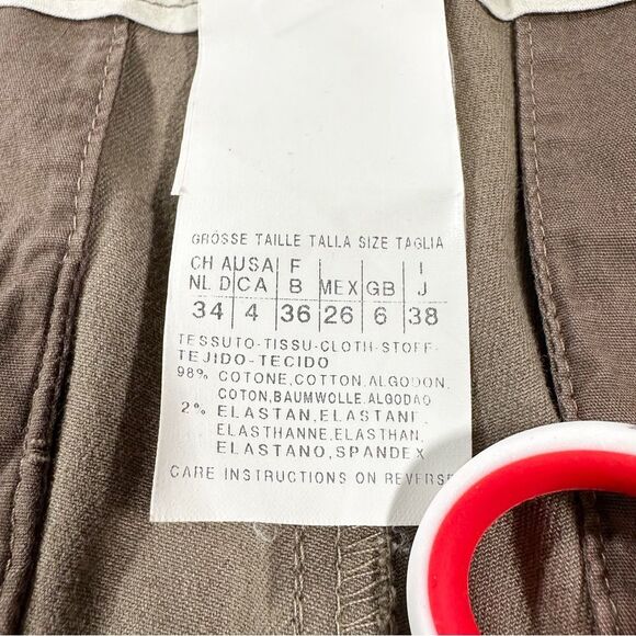 MaxMara Womens Size 4 Casual Button Fly Trouser Pant Women’s - Picture 4 of 12